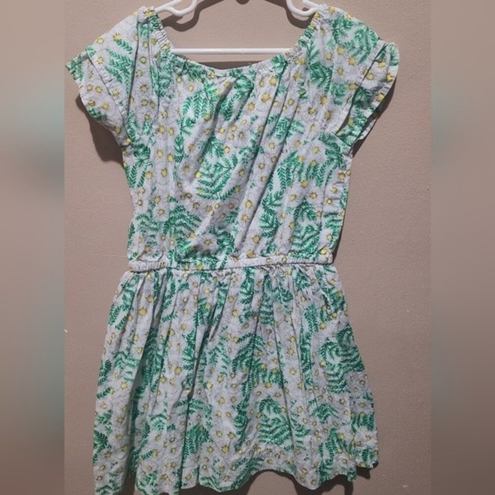 Gymboree Floral print pattern girls dress Small 5-6 * - Picture 2 of 2